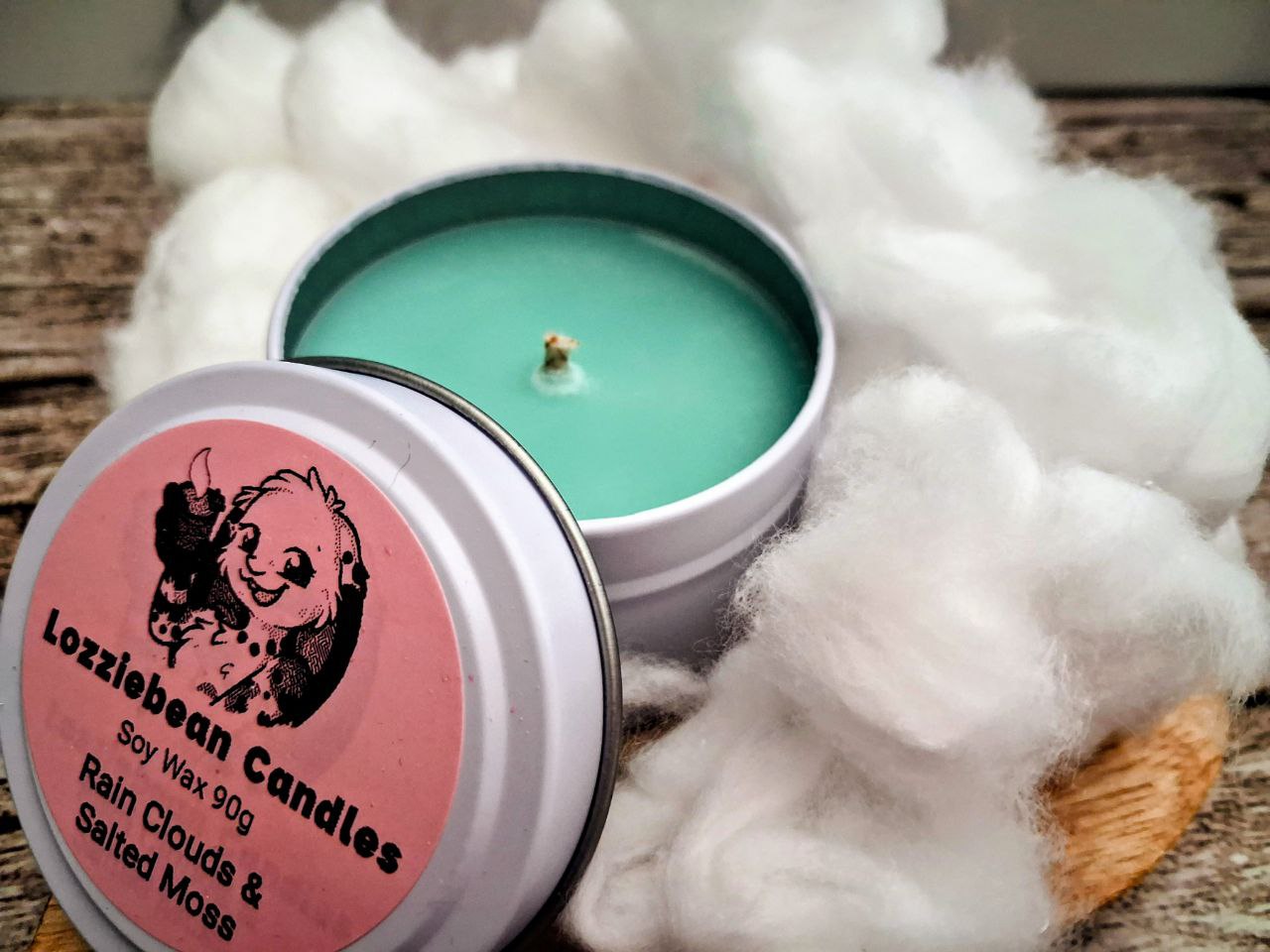 Relaxing Scented Soy Wax Candles | 4oz Metal Tins |