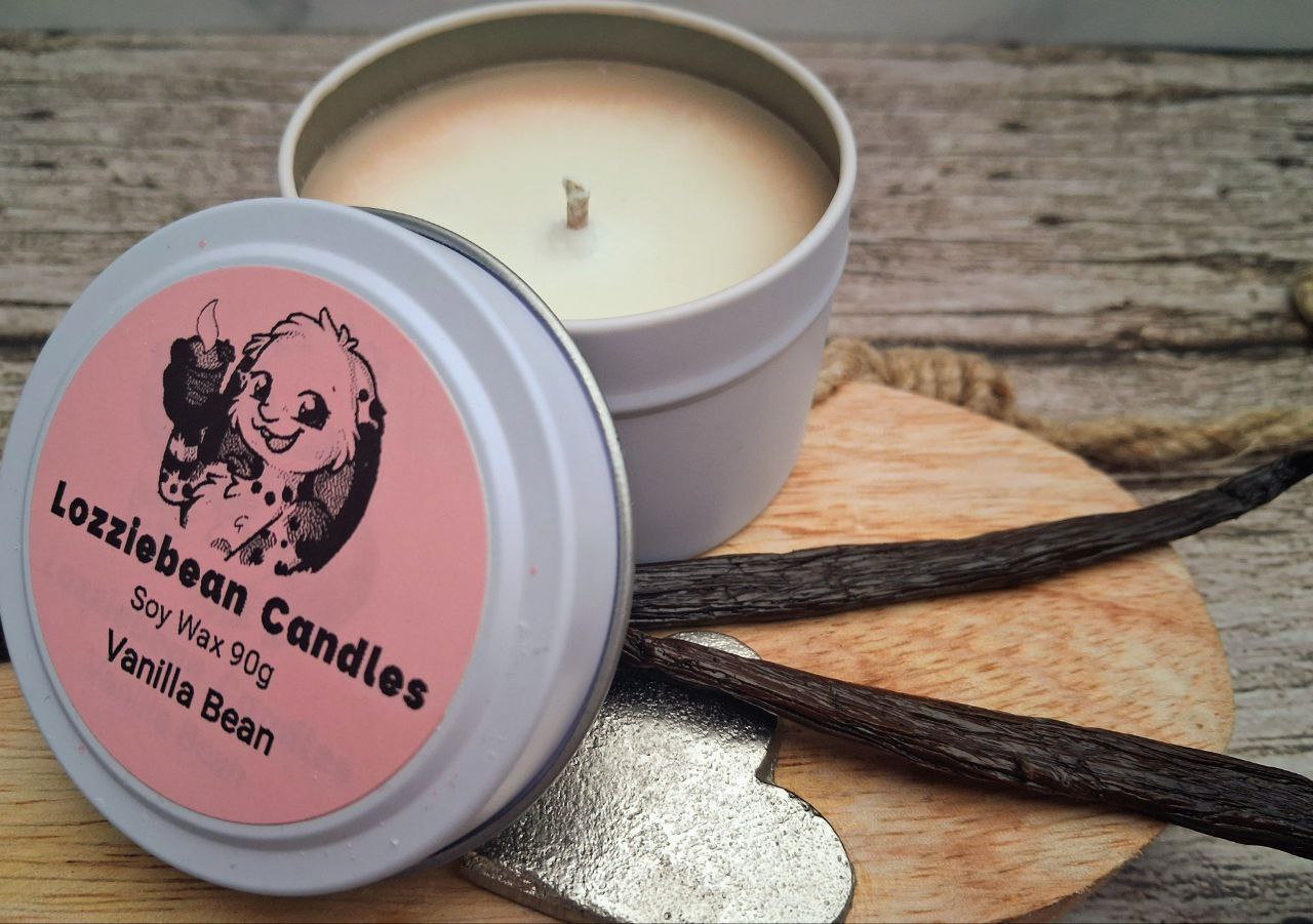 Sweet Scented Soy Wax Candles | 4oz Metal Tins |
