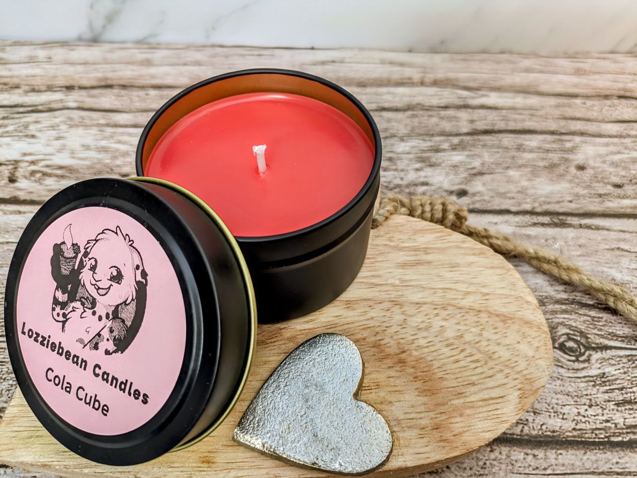 Sweet Scented Soy Wax Candles | 4oz Metal Tins |
