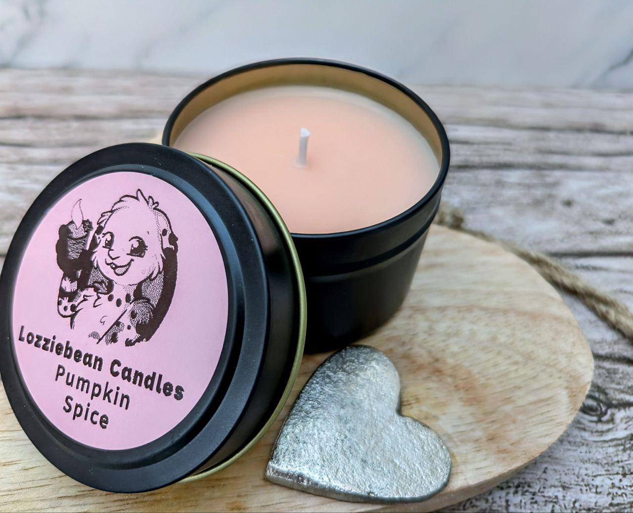 Seasonal Scented Soy Wax Candles | 4oz Metal Tins |