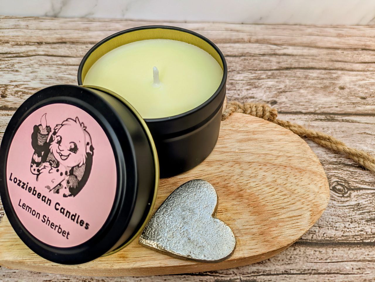 Sweet Scented Soy Wax Candles | 4oz Metal Tins |