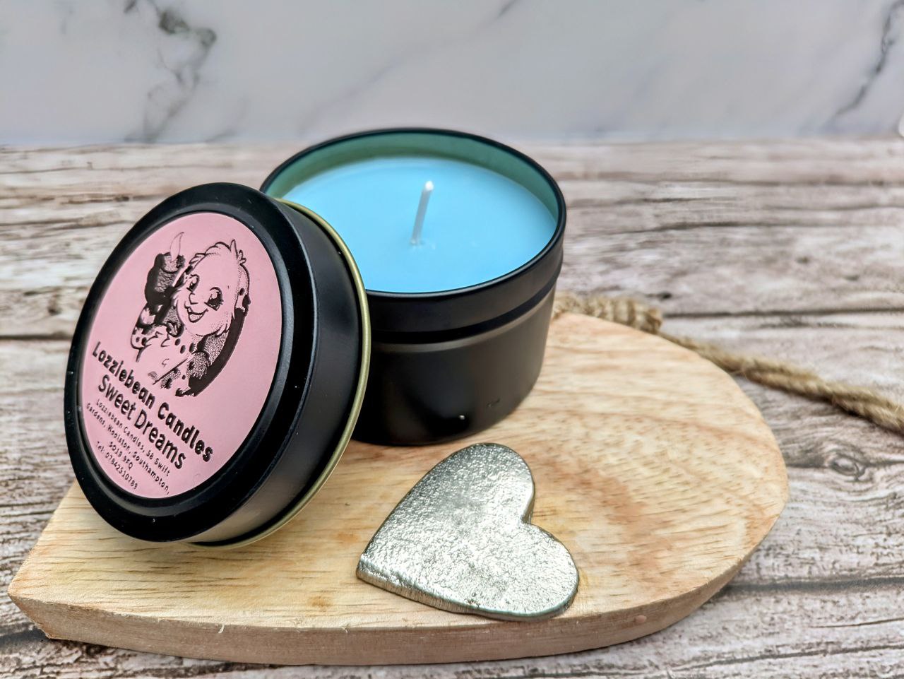 Relaxing Scented Soy Wax Candles | 4oz Metal Tins |