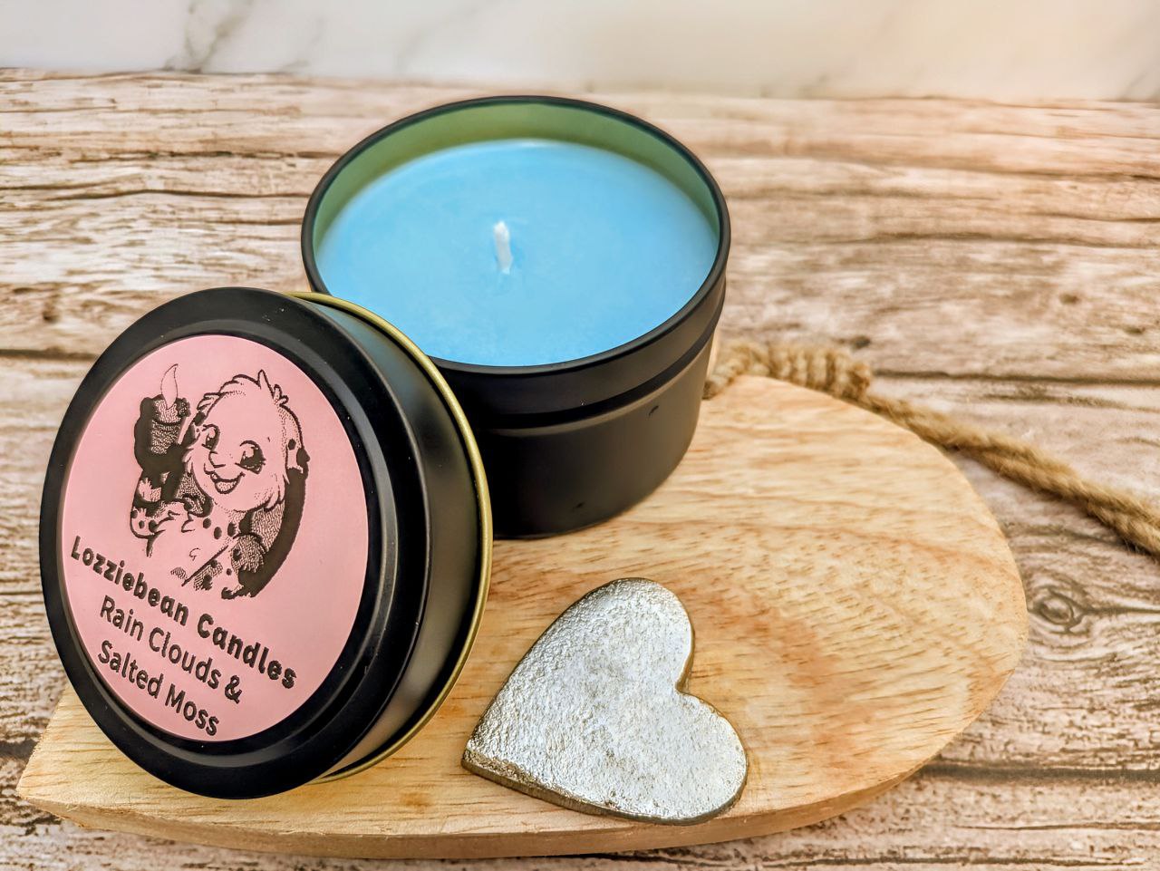 Relaxing Scented Soy Wax Candles | 4oz Metal Tins |