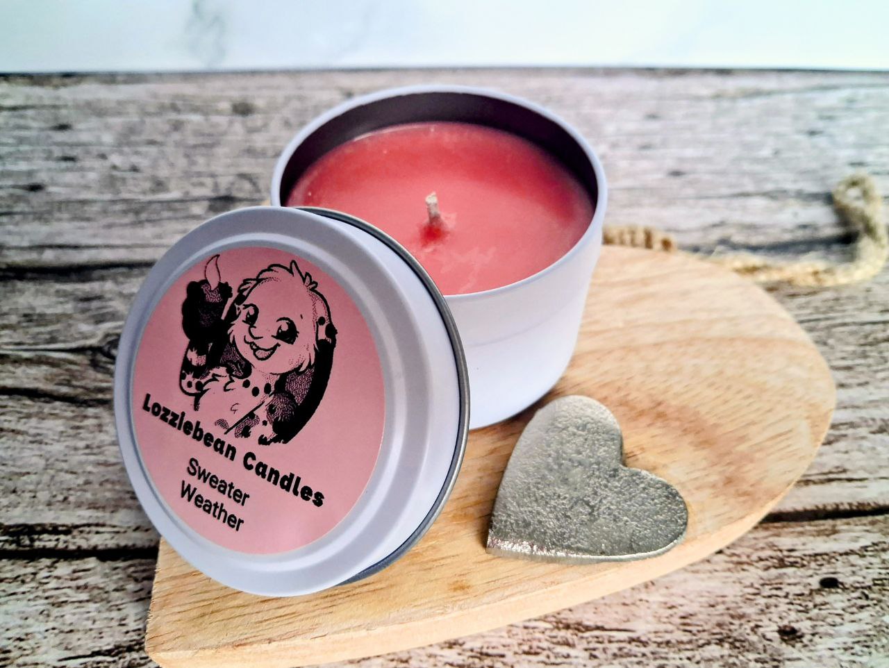 Seasonal Scented Soy Wax Candles | 4oz Metal Tins |