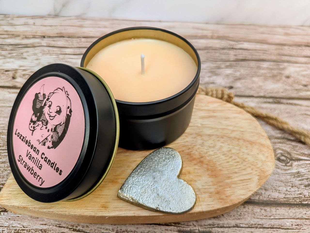 Floral & Fruity Scented Soy Wax Candles | 4oz Metal Tins |