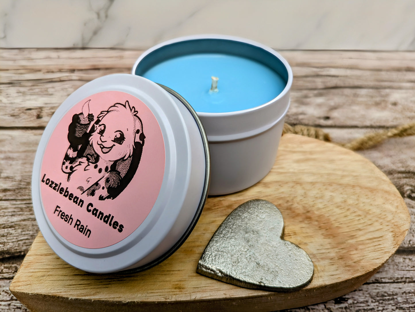 Relaxing Scented Soy Wax Candles | 4oz Metal Tins |