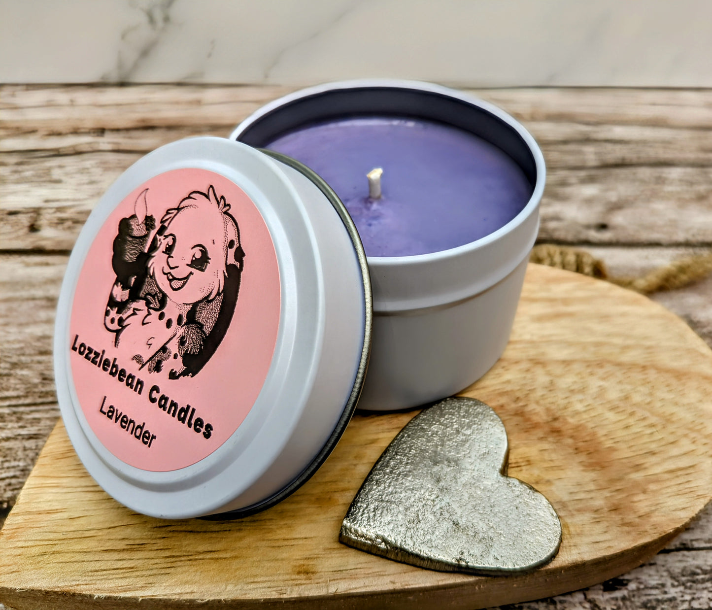 Relaxing Scented Soy Wax Candles | 4oz Metal Tins |