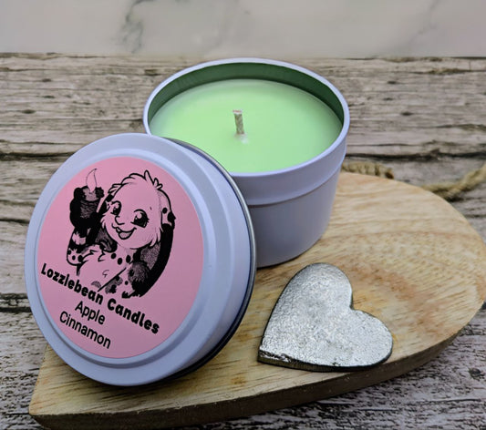 Seasonal Scented Soy Wax Candles | 4oz Metal Tins |