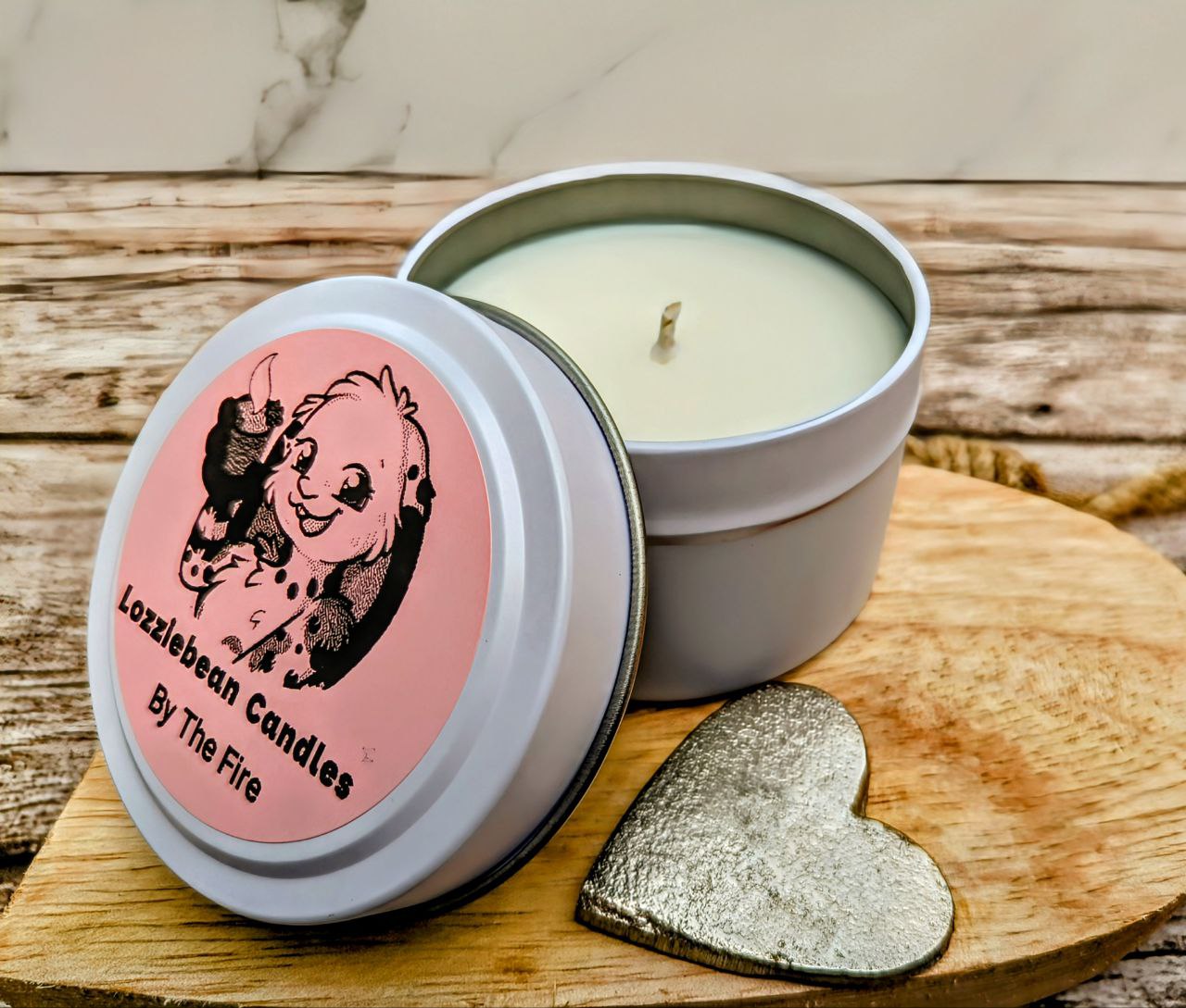 Woody Family Scented Soy Wax Candles | 4oz Metal Tins |