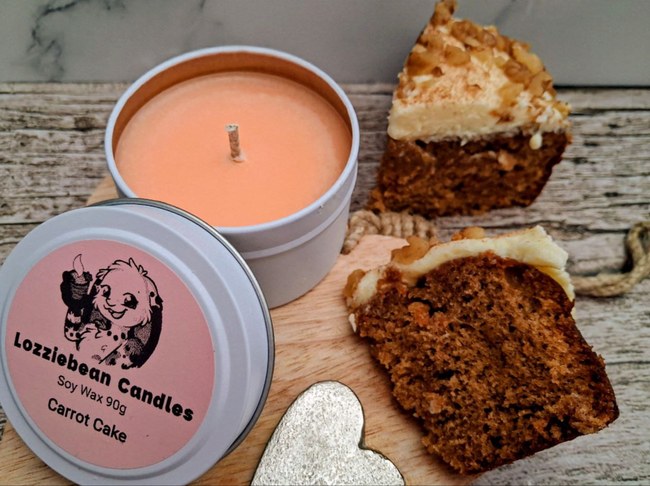 Foodie Favourites | Scented Soy Wax Candles | 4oz Metal Tins |