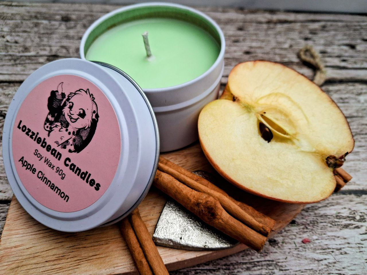 Seasonal Scented Soy Wax Candles | 4oz Metal Tins |