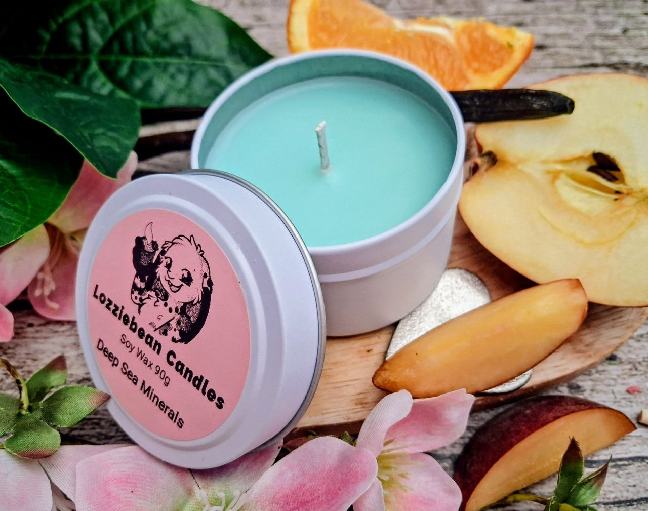 Relaxing Scented Soy Wax Candles | 4oz Metal Tins |