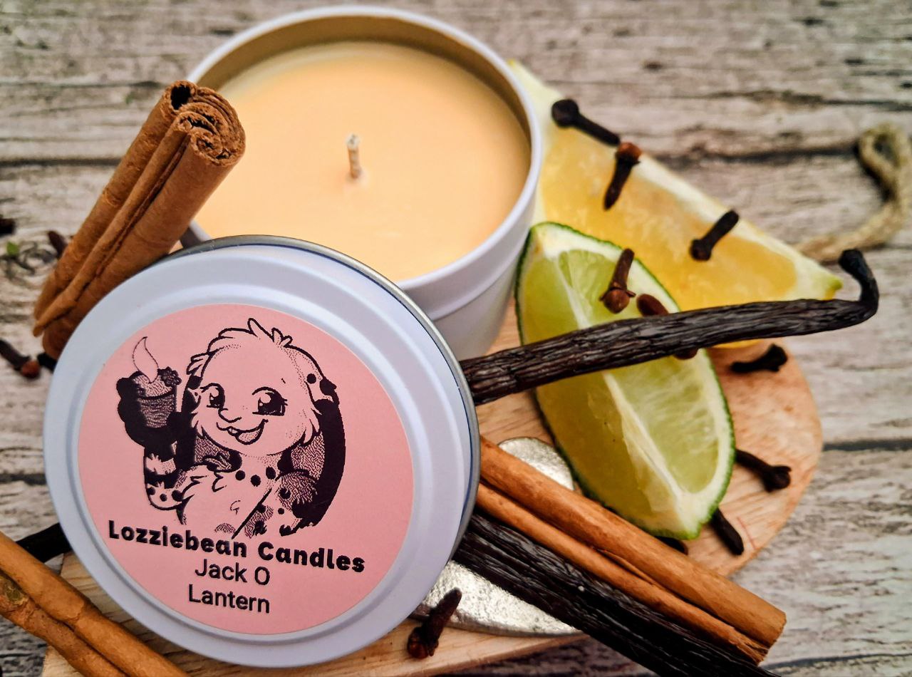 Seasonal Scented Soy Wax Candles | 4oz Metal Tins |