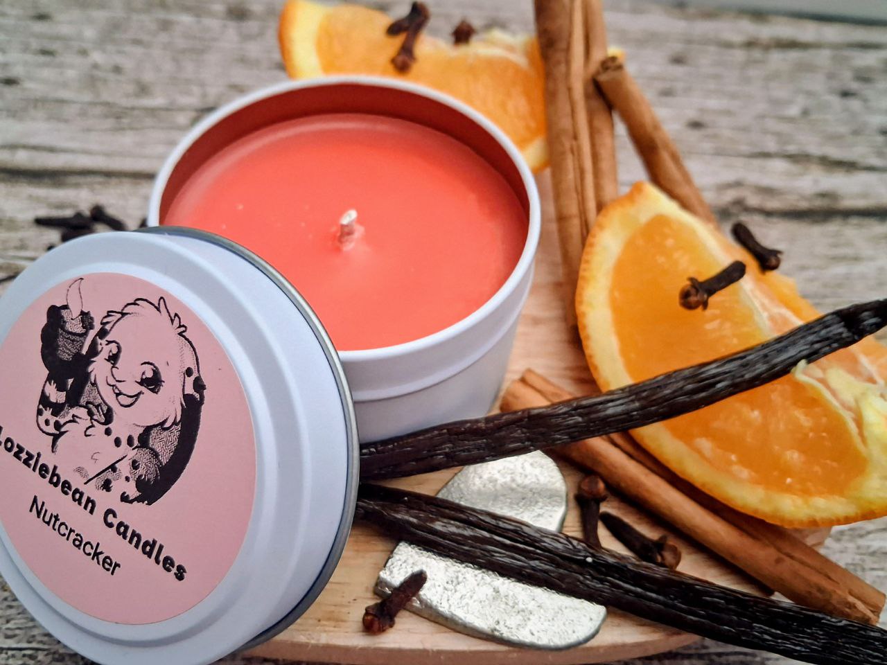 Seasonal Scented Soy Wax Candles | 4oz Metal Tins |