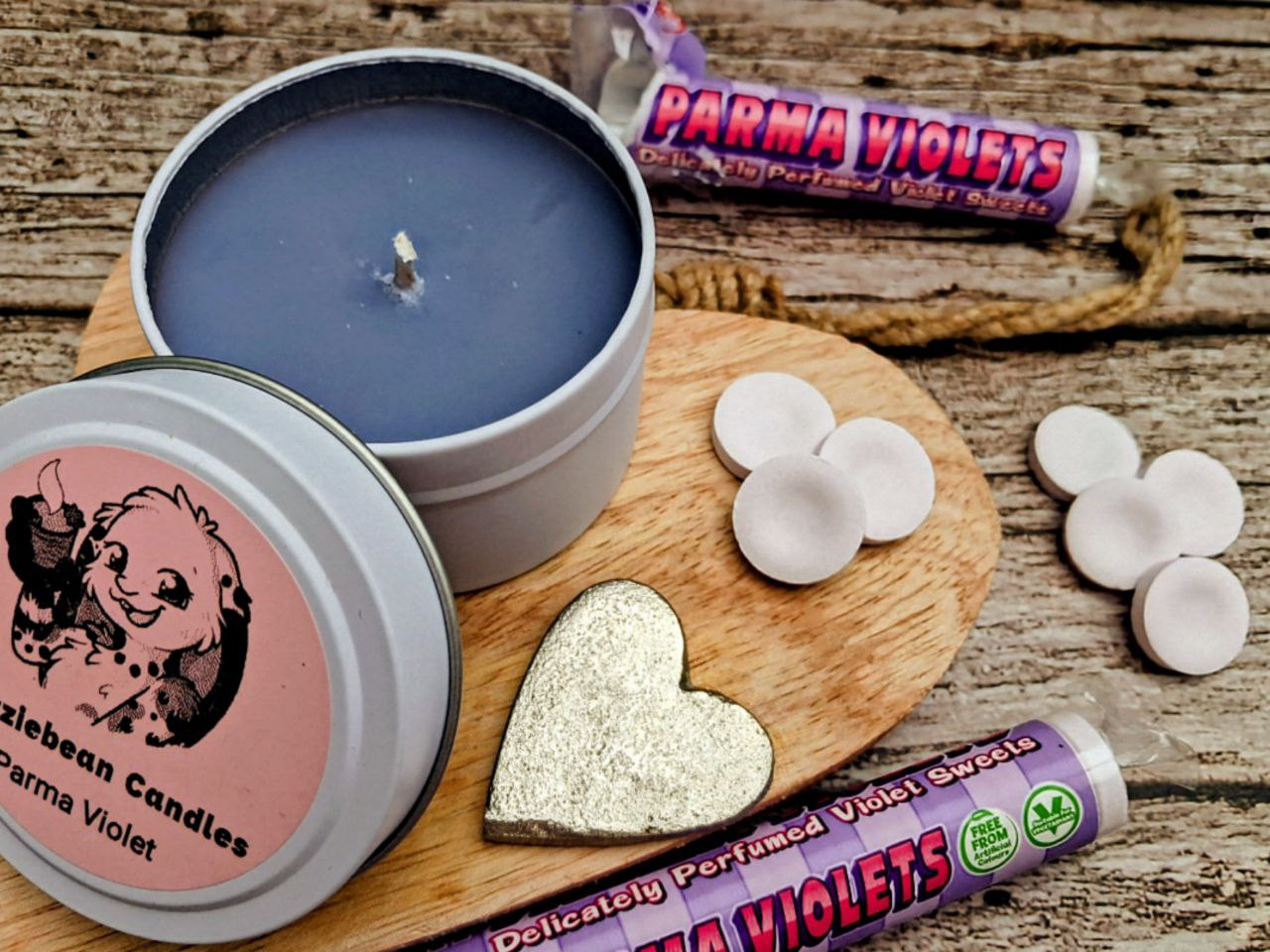 Retro Sweet Shop | Scented Candle Gift Set | Three 4oz Candles
