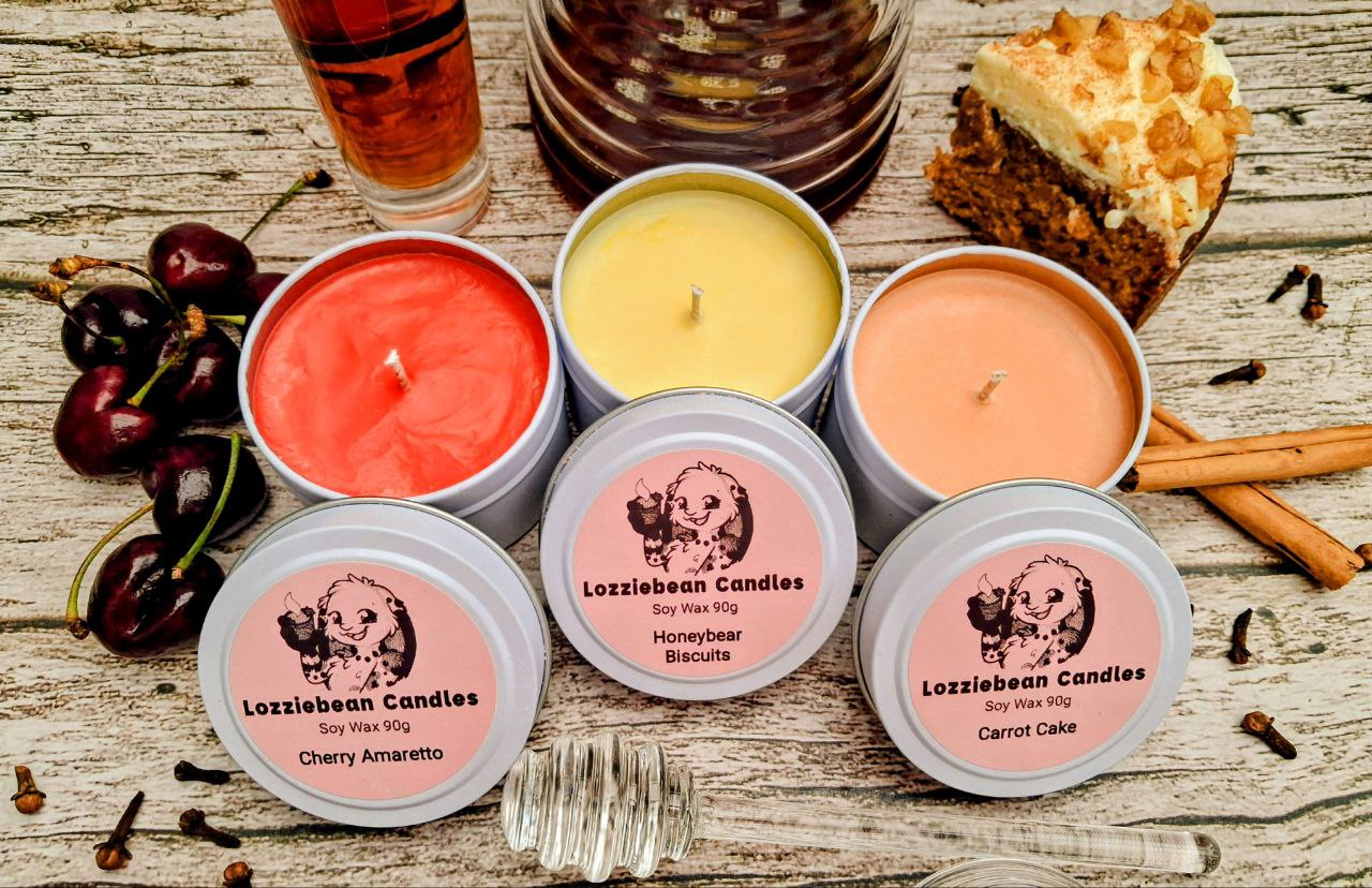 Tea Room Favourites | Scented Candle Gift Set | Three 4oz Candles