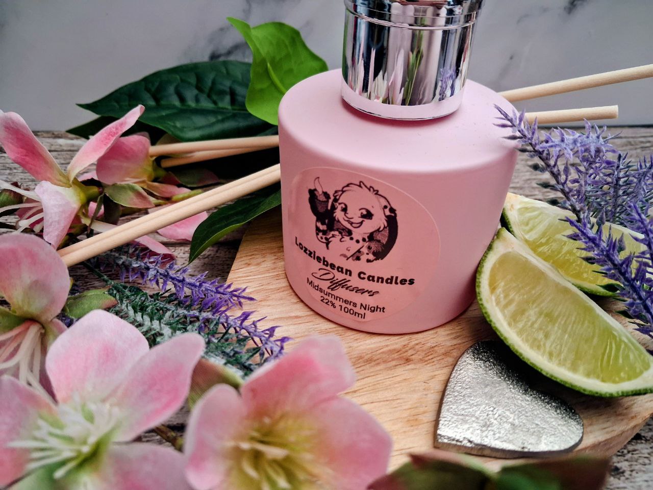 Reed Diffusers | Handmade Home Scents | 100ml Bottles with 6 Reeds