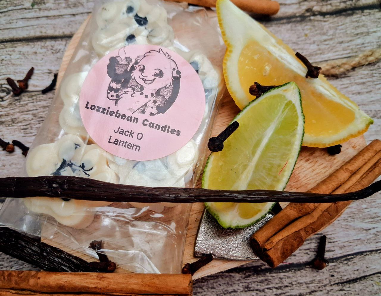 Seasonal Scented Soy Wax Melts shaped like Paw prints | Made in the UK | Pack of 5