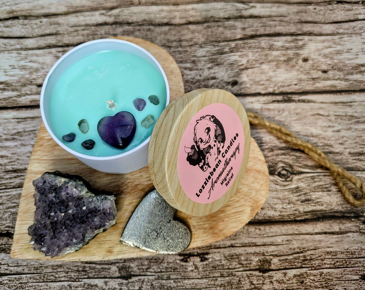 Aromatherapy Soy Wax Candles with Essential Oils | 4oz Metal Tins |