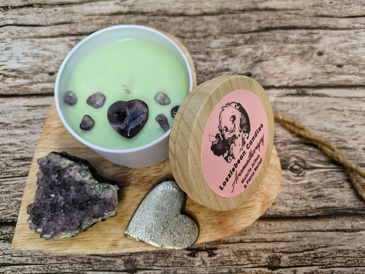 Aromatherapy Soy Wax Candles with Essential Oils | 4oz Metal Tins |