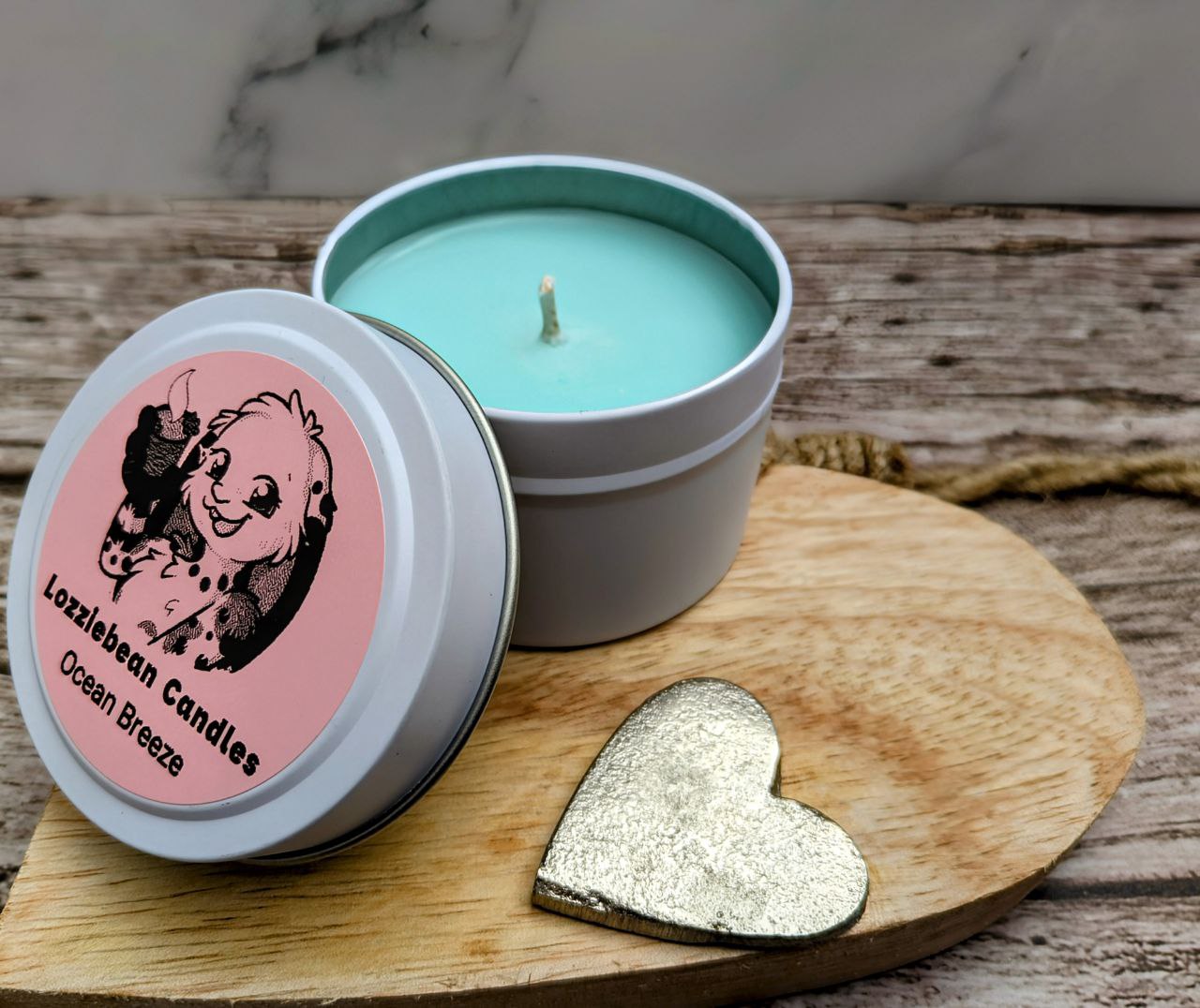 Relaxing Scented Soy Wax Candles | 4oz Metal Tins |