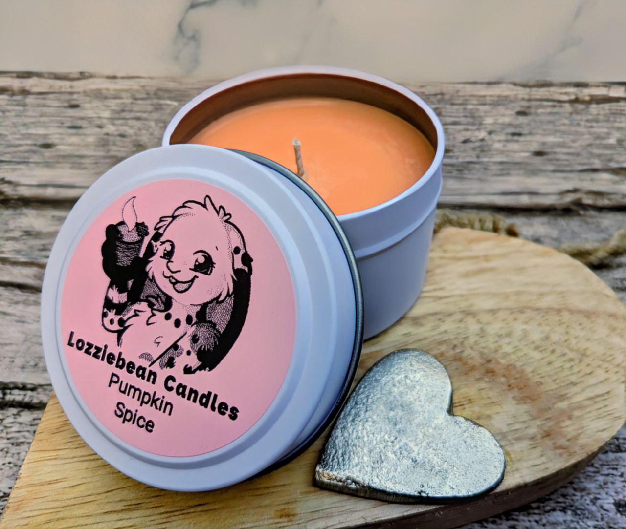 Seasonal Scented Soy Wax Candles | 4oz Metal Tins |