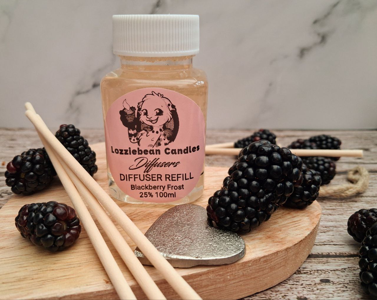 Reed Diffuser Refills | Handmade Home Scents | 100ml Bottles