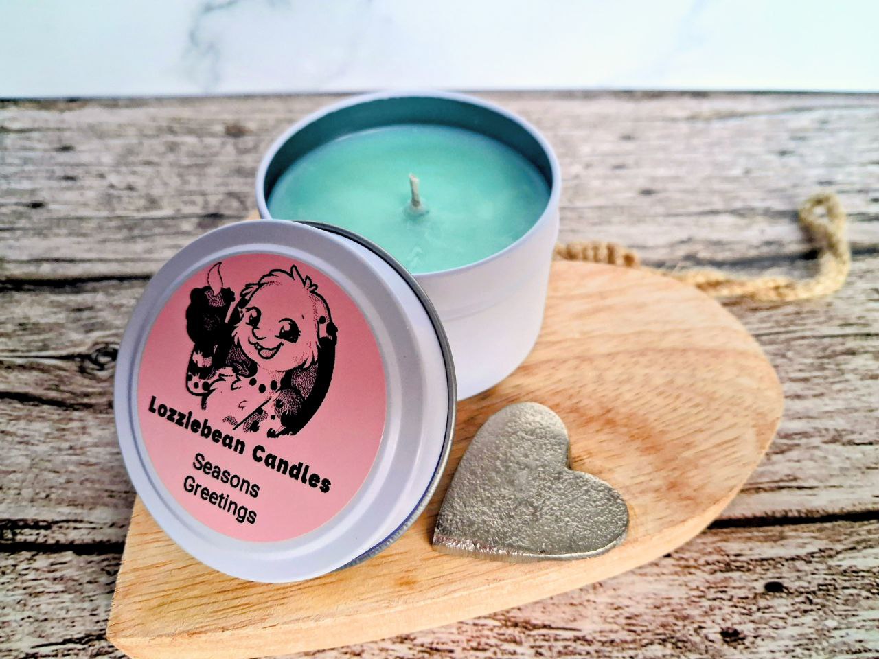 Seasonal Scented Soy Wax Candles | 4oz Metal Tins |