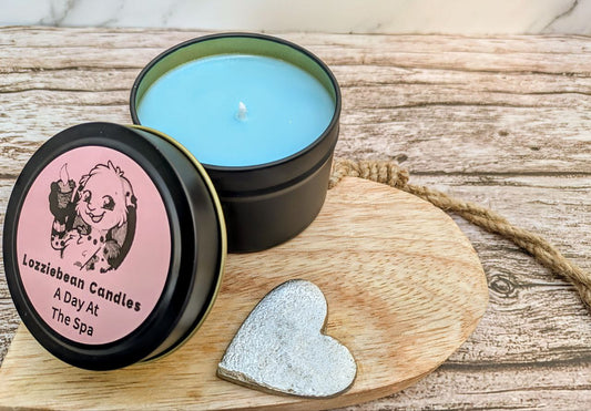 Relaxing Scented Soy Wax Candles | 4oz Metal Tins |
